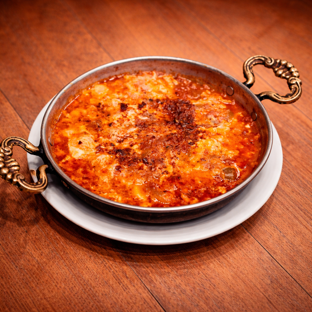 Kavurma-Kaşar Menemen
