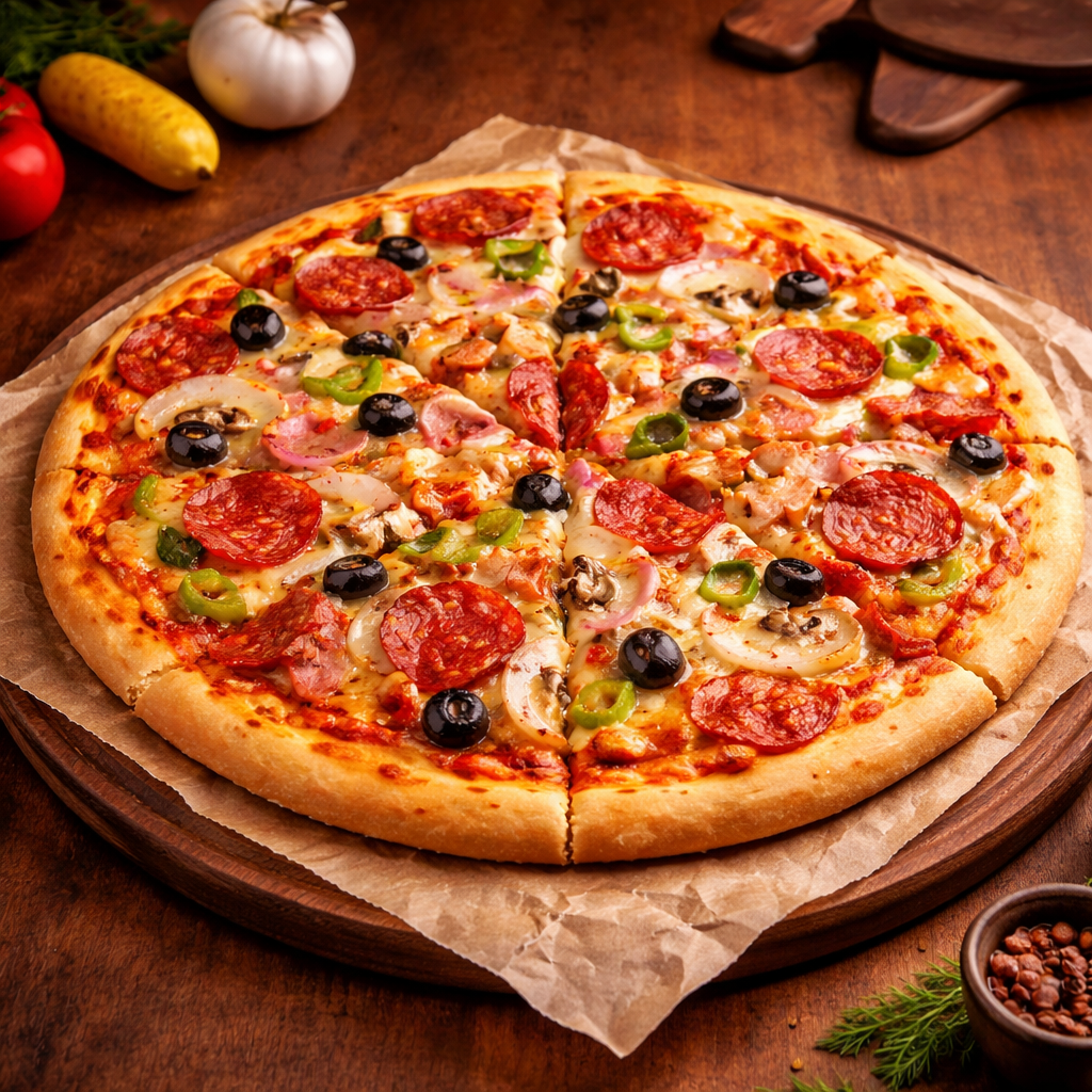Ev Yapımı Pizza
